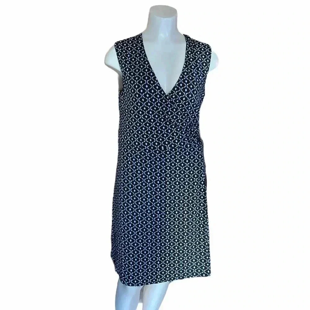 Laundry Reversible Wrap Dress sz S